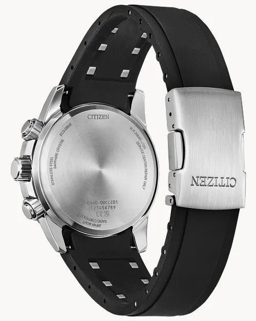 Citizen Perpetual Chrono A-T 43mm Eco-Drive Stainless Steel Watch 
