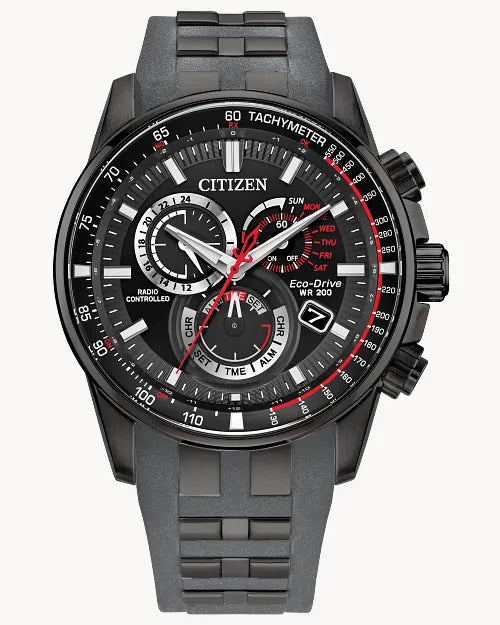 Citizen Perpetual Chrono A-T 43mm Eco-Drive Stainless Steel Watch 