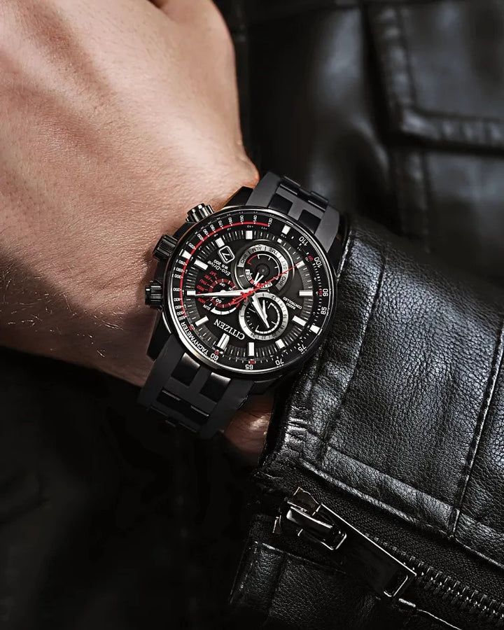 Citizen Perpetual Chrono A-T 43mm Eco-Drive Stainless Steel Watch 