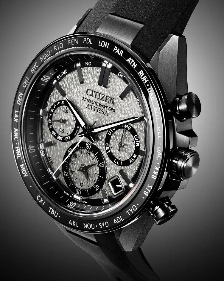 Citizen Attesa 44.5mm Eco-Drive Super Titanium Watch 