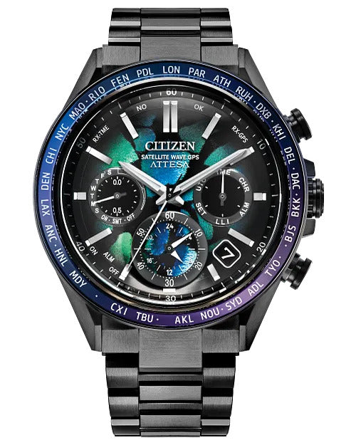 Citizen Attesa 44.6mm Eco-Drive Super Titanium Watch 