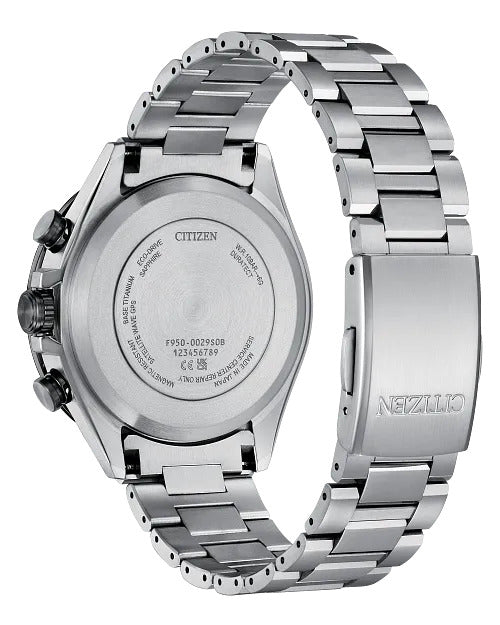 Citizen Attesa 44.6mm Eco-Drive Super Titanium Watch 