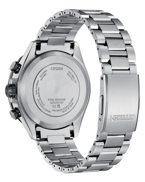 Citizen Attesa 44.6mm Eco-Drive Super Titanium Watch 