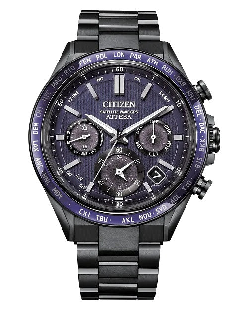 Citizen Attesa 44.6mm Eco-Drive Super Titanium Watch 