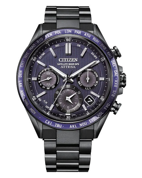 Citizen Attesa 44.6mm Eco-Drive Super Titanium Watch 