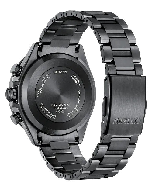 Citizen Attesa 44.6mm Eco-Drive Super Titanium Watch 