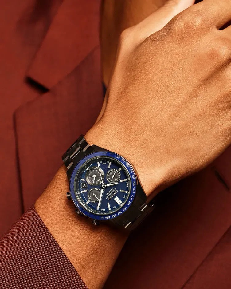 Citizen Attesa 44.6mm Eco-Drive Super Titanium Watch 