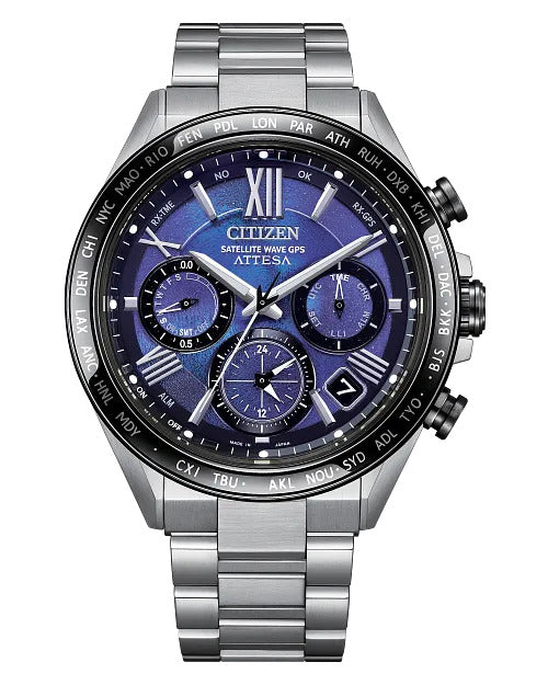 Citizen Attesa 44.6mm Eco-Drive Super Titanium Watch 