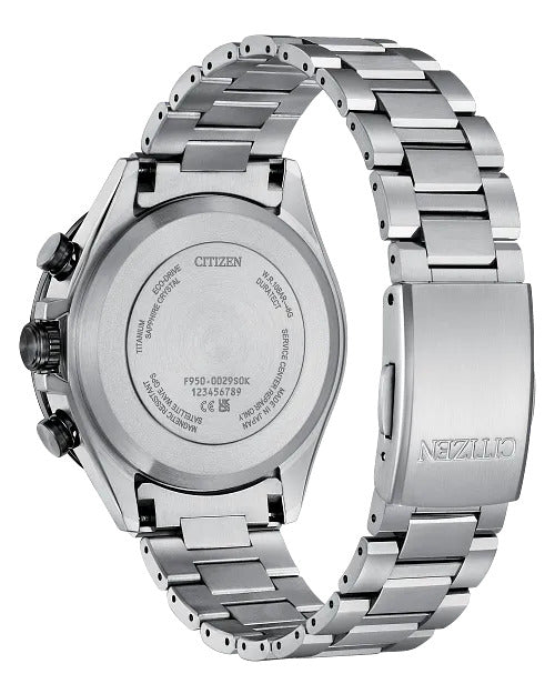 Citizen Attesa 44.6mm Eco-Drive Super Titanium Watch 