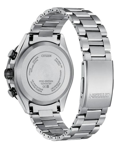 Citizen Attesa 44.6mm Eco-Drive Super Titanium Watch 