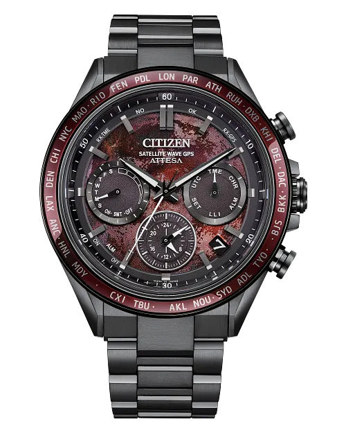 Citizen Attesa 44.6mm Eco-Drive Super Titanium Watch 