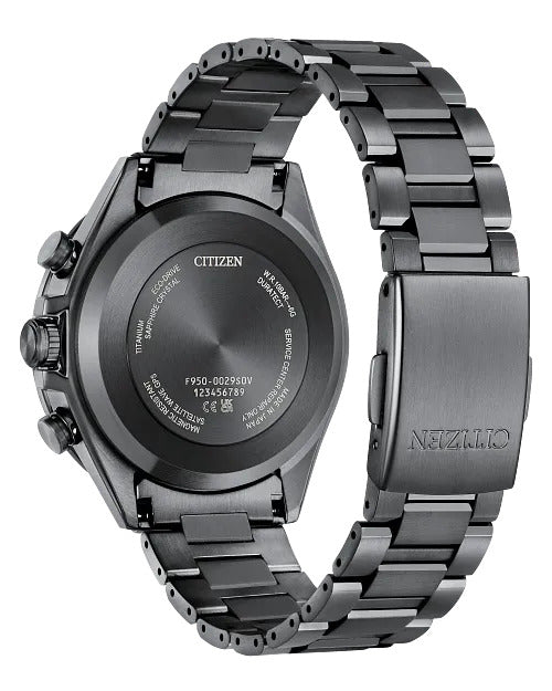 Citizen Attesa 44.6mm Eco-Drive Super Titanium Watch 