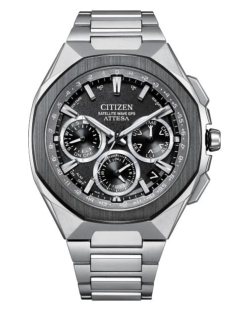 Citizen Attesa 43.2mm Eco-Drive Super Titanium Watch 