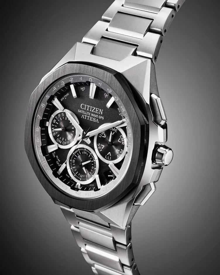 Citizen Attesa 43.2mm Eco-Drive Super Titanium Watch 