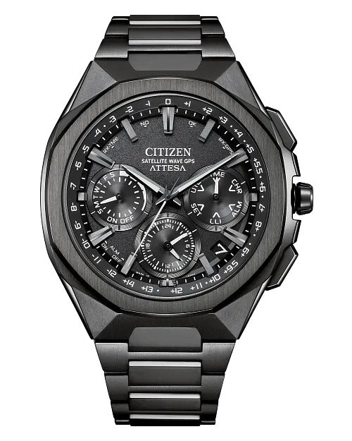 Citizen Attesa 43.2mm Eco-Drive Super Titanium Watch 