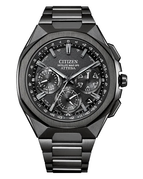 Citizen Attesa 43.2mm Eco-Drive Super Titanium Watch 