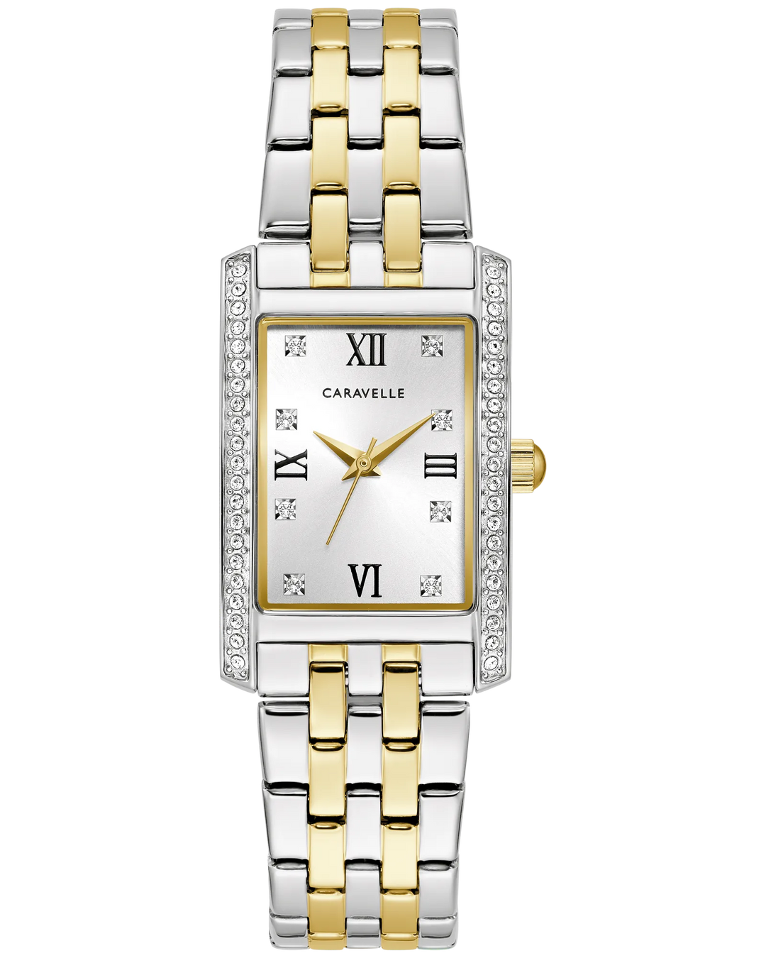 Caravelle Crystal 21.5mm Quartz Watch. 45L191