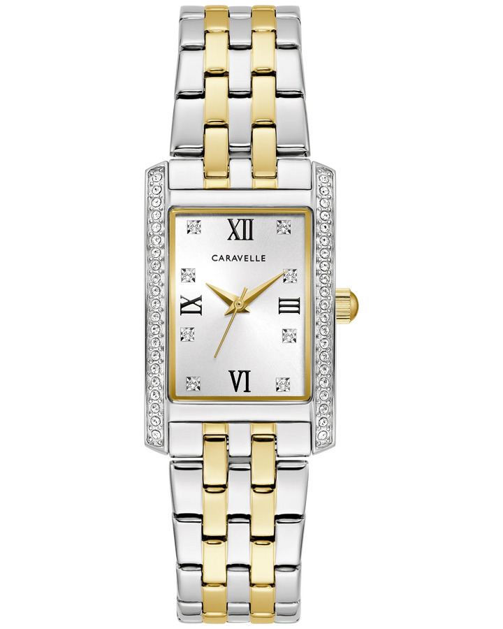 Caravelle Crystal 21.5mm Quartz Watch. 45L191