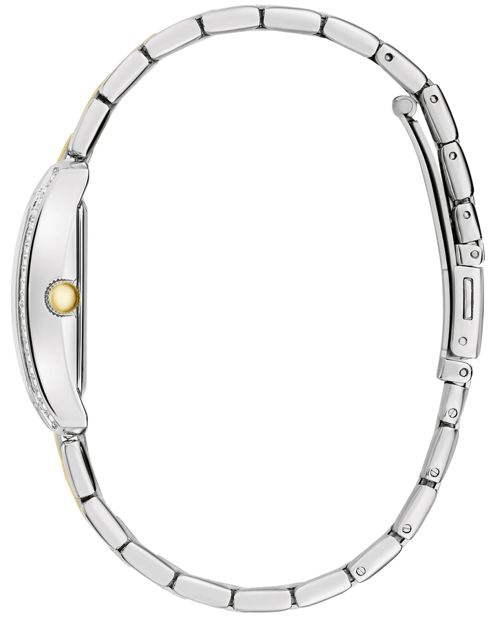 Caravelle Crystal 21.5mm Quartz Watch. 45L191