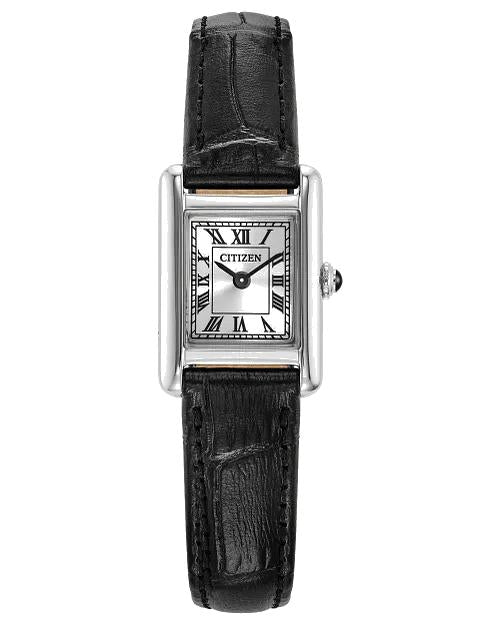 Citizen Fio Roma 17.3 x 24.5 mm Eco-Drive Stainless Steel Ladies Watch