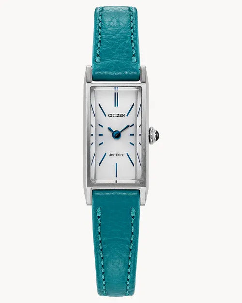 Citizen Fio 30.7 x 14.3 mm Eco-Drive Stainless Steel Ladies Watch 