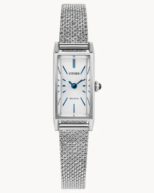 Citizen Fio 30.7 x 14.3 mm Eco-Drive Stainless Steel Ladies Watch 