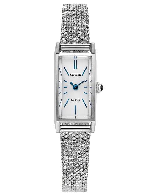 Citizen Fio 30.7 x 14.3 mm Eco-Drive Stainless Steel Ladies Watch 