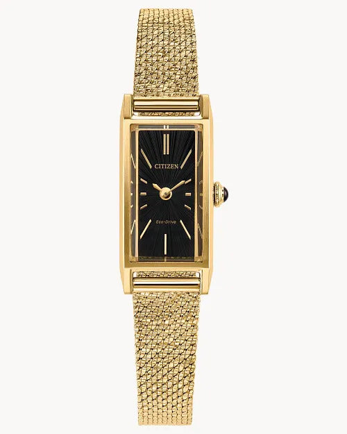 Citizen Fio 30.7 x 14.3 mm Eco-Drive Stainless Steel Ladies Watch 
