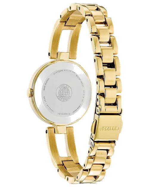 Citizen Axiom 28 mm Eco-Drive Stainless Steel Ladies Watch 