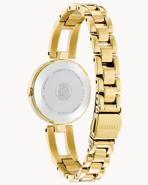Citizen Axiom 28 mm Eco-Drive Stainless Steel Ladies Watch 