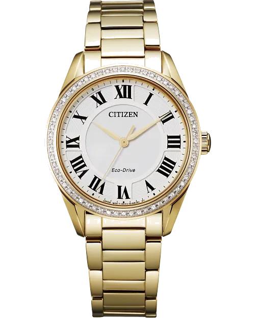 Citizen Fiore 32 mm Eco-Drive Stainless Steel Ladies Watch 