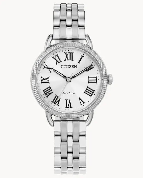 Citizen Classic Coin Edge 29 mm Eco-Drive Stainless Steel Ladies Watch