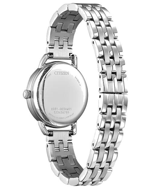 Citizen Classic Coin Edge 29 mm Eco-Drive Stainless Steel Ladies Watch