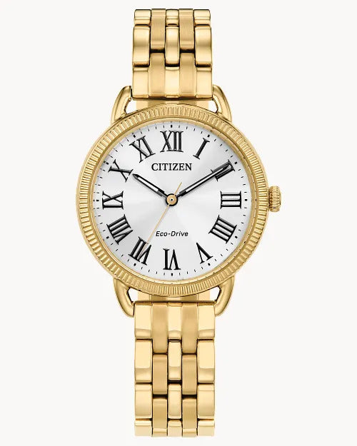Citizen Classic Coin Edge 29 mm Eco-Drive Stainless Steel Ladies Watch