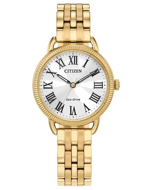 Citizen Classic Coin Edge 29 mm Eco-Drive Stainless Steel Ladies Watch