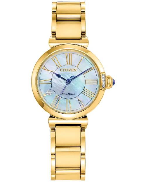 Citizen L Mae 29.5 mm Eco-Drive Stainless Steel Ladies Watch 