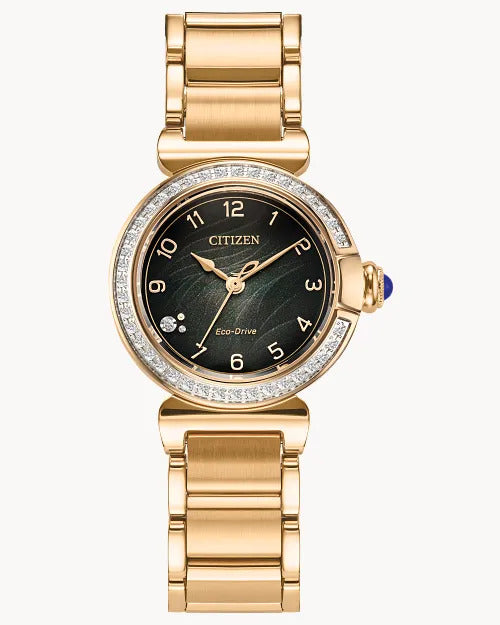 Citizen L Mae 26 mm Eco-Drive Stainless Steel Ladies Watch 