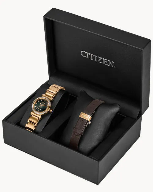 Citizen L Mae 26 mm Eco-Drive Stainless Steel Ladies Watch 