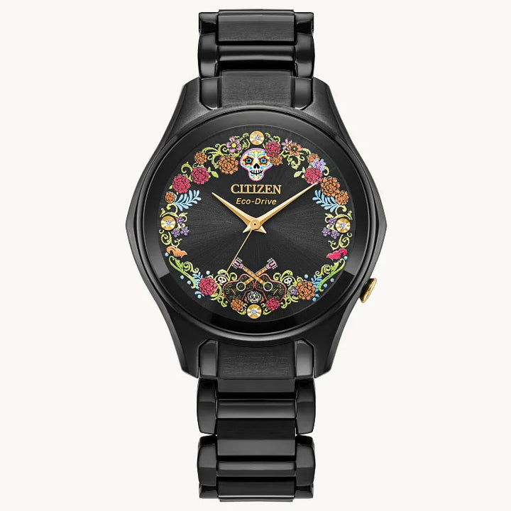 Citizen Sugar Skull 36.9mm Eco-Drive Stainless Steel Watch 