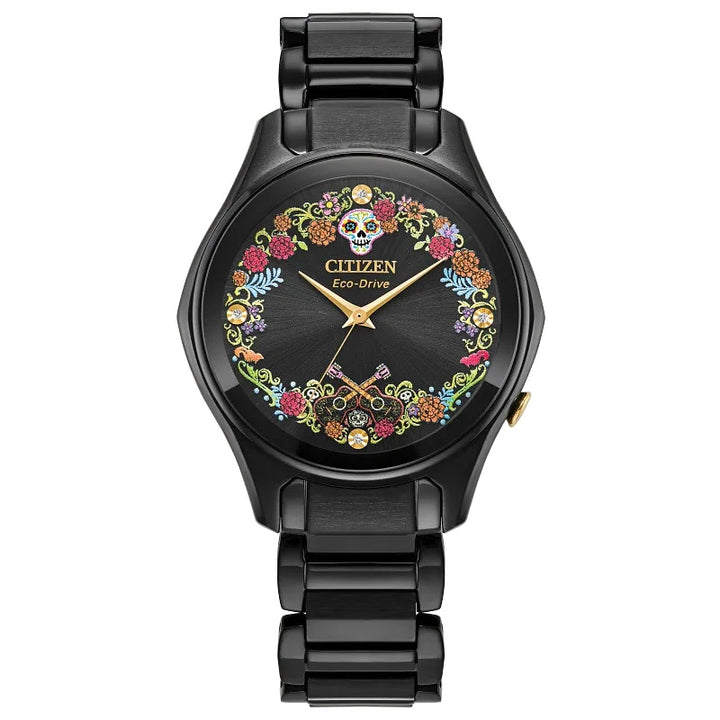 Citizen Sugar Skull 36.9mm Eco-Drive Stainless Steel Watch 
