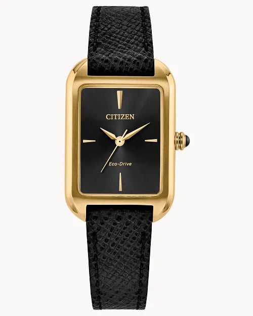 Citizen Dress Classic 23.5 x 27 mm Eco-Drive Stainless Steel Ladies Wa
