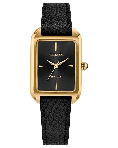 Citizen Dress Classic 23.5 x 27 mm Eco-Drive Stainless Steel Ladies Wa