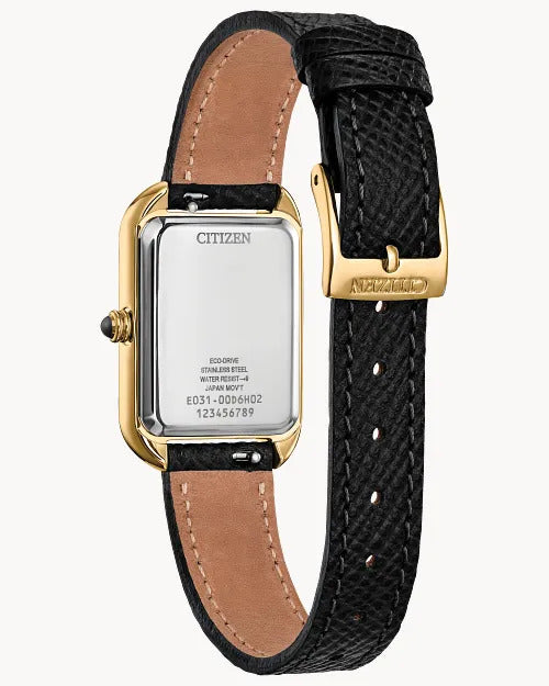 Citizen Dress Classic 23.5 x 27 mm Eco-Drive Stainless Steel Ladies Wa
