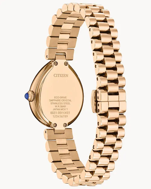 Citizen L Rainell 26 x 31 mm Eco-Drive Stainless Steel Ladies Watch 