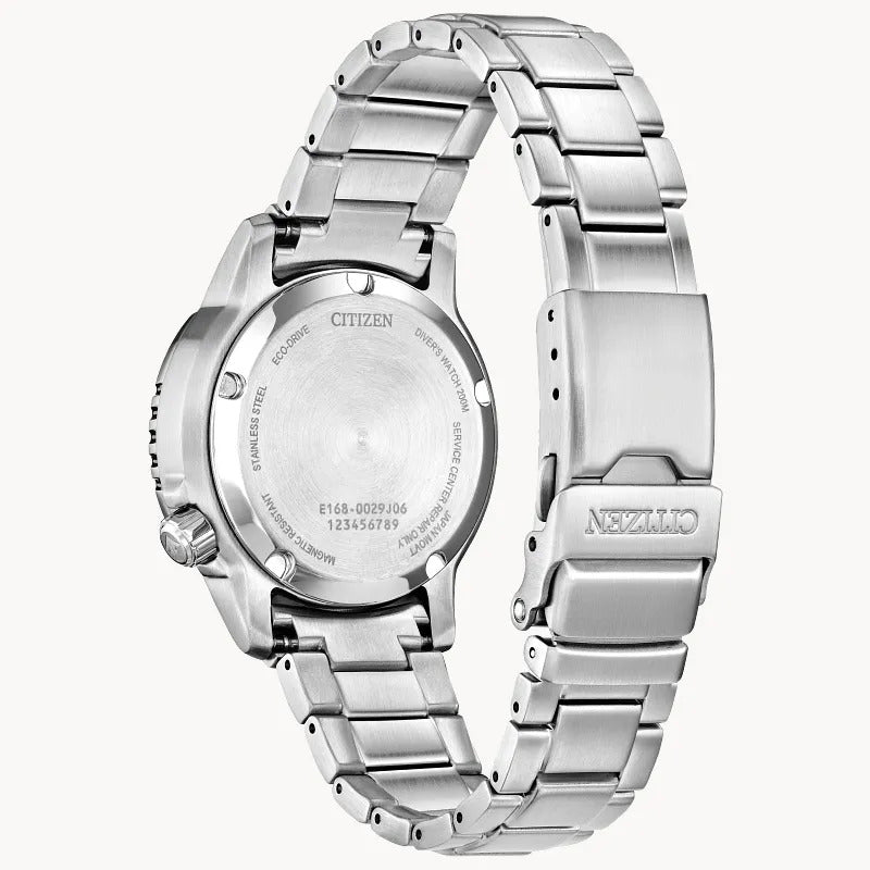 Citizen Promaster Dive 36.5mm Eco-Drive Stainless Steel Watch 