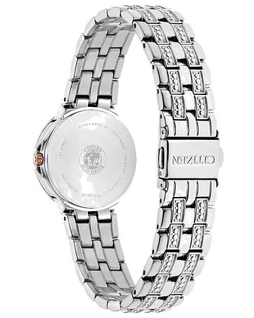 Citizen Silhouette Crystal 28 mm Eco-Drive Stainless Steel Ladies Watc