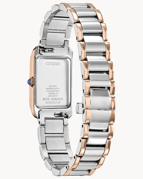 Citizen L Bianca 32.4 x 19.5 mm Eco-Drive Stainless Steel Ladies Watch