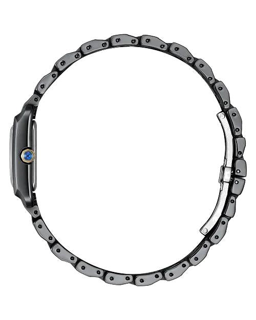 Citizen L Bianca LIGHT in BLACK 32.4 x 19.5 mm Eco-Drive Stainless Ste