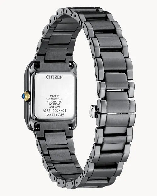 Citizen L Bianca LIGHT in BLACK 32.4 x 19.5 mm Eco-Drive Stainless Ste