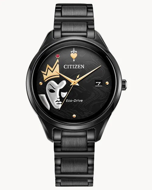 Citizen Evil Queen 37mm Eco-Drive Stainless Steel Watch 